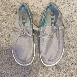 COPY - Hey Dudes wendy chambray beige